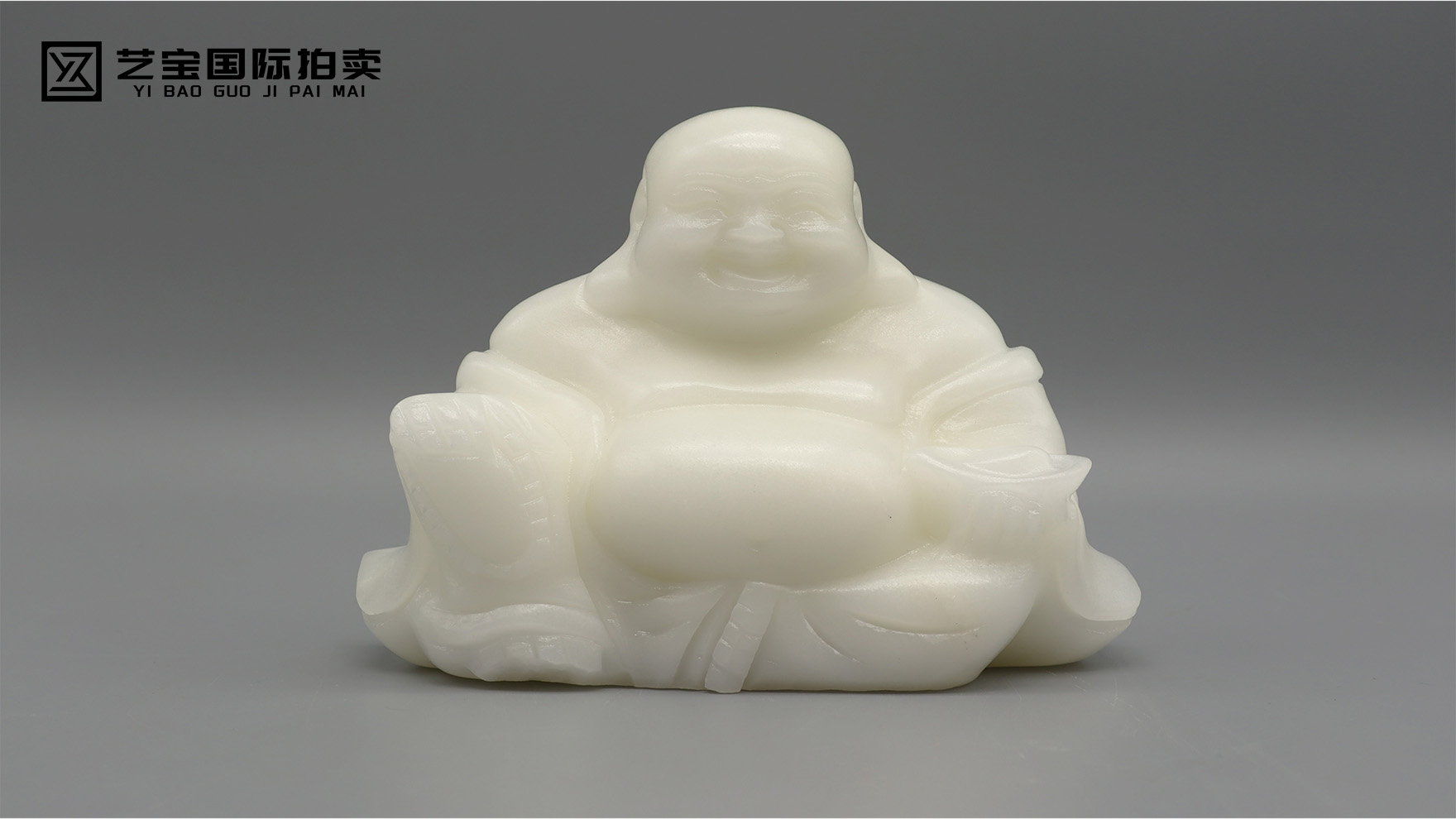 碳酸盐玉弥勒佛摆件｜大肚纳福，笑引祥光
