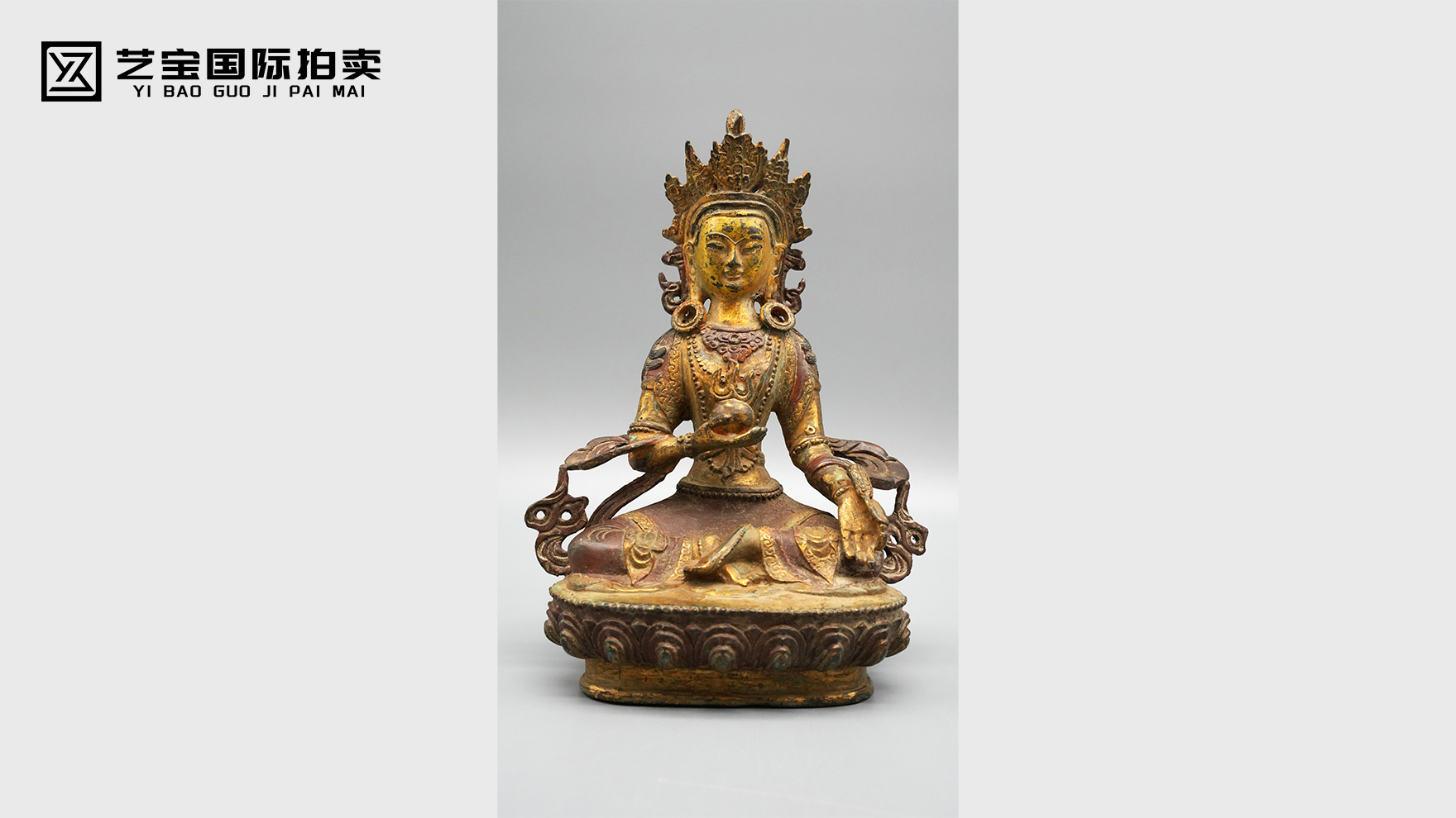 清铜鎏金度母像——鎏金佛韵凝千祀信仰，百年珍存铸万相匠心