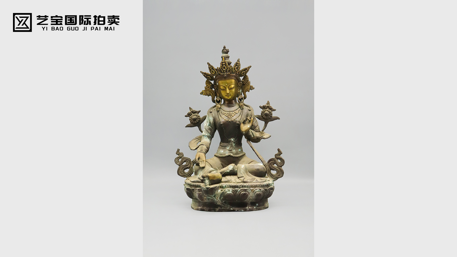 清代铜度母像：揽尽吉运的 “宫廷慈悲重器”