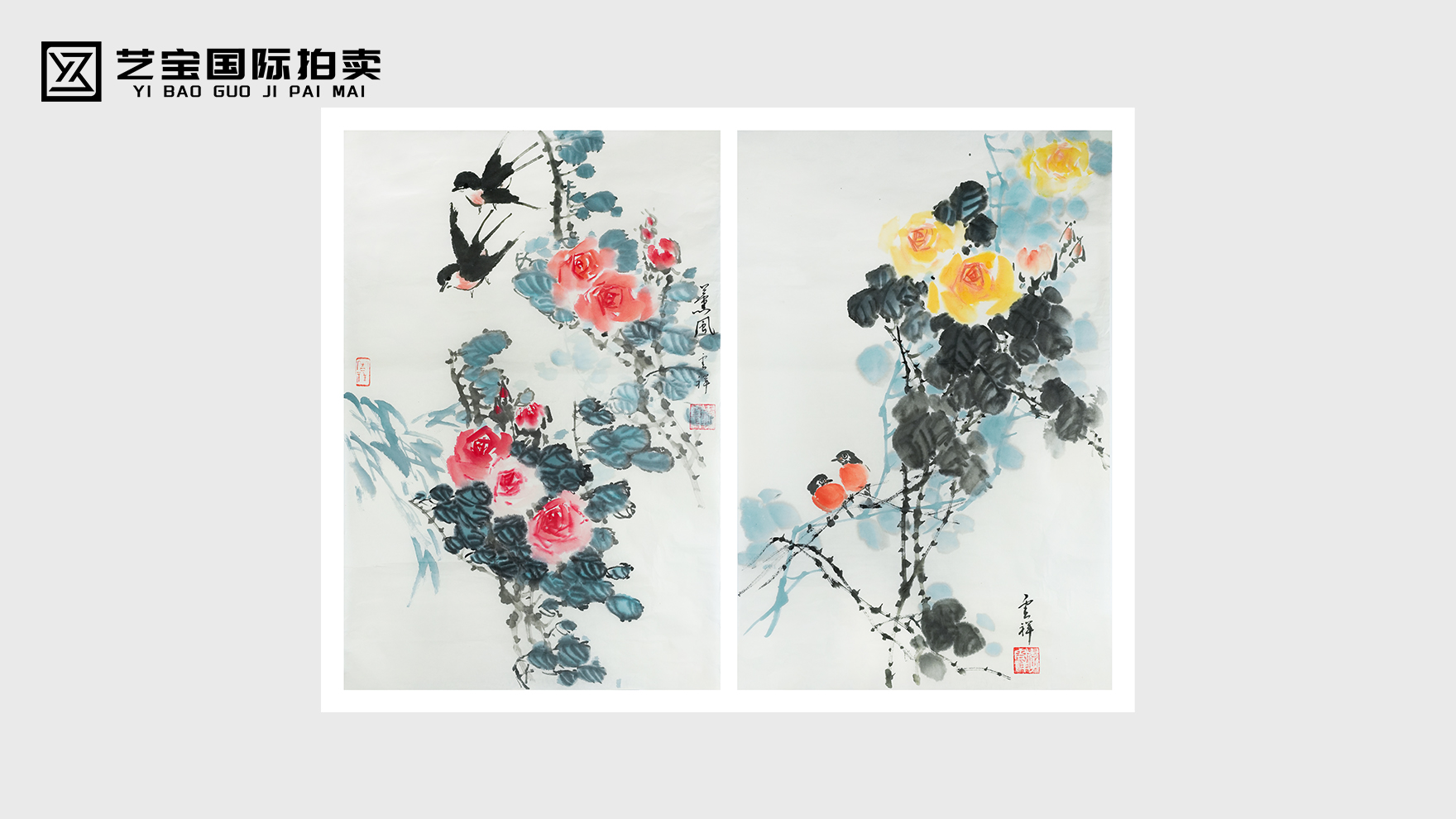 李云祥《花鸟写意图》：笔底春风，纸上生灵