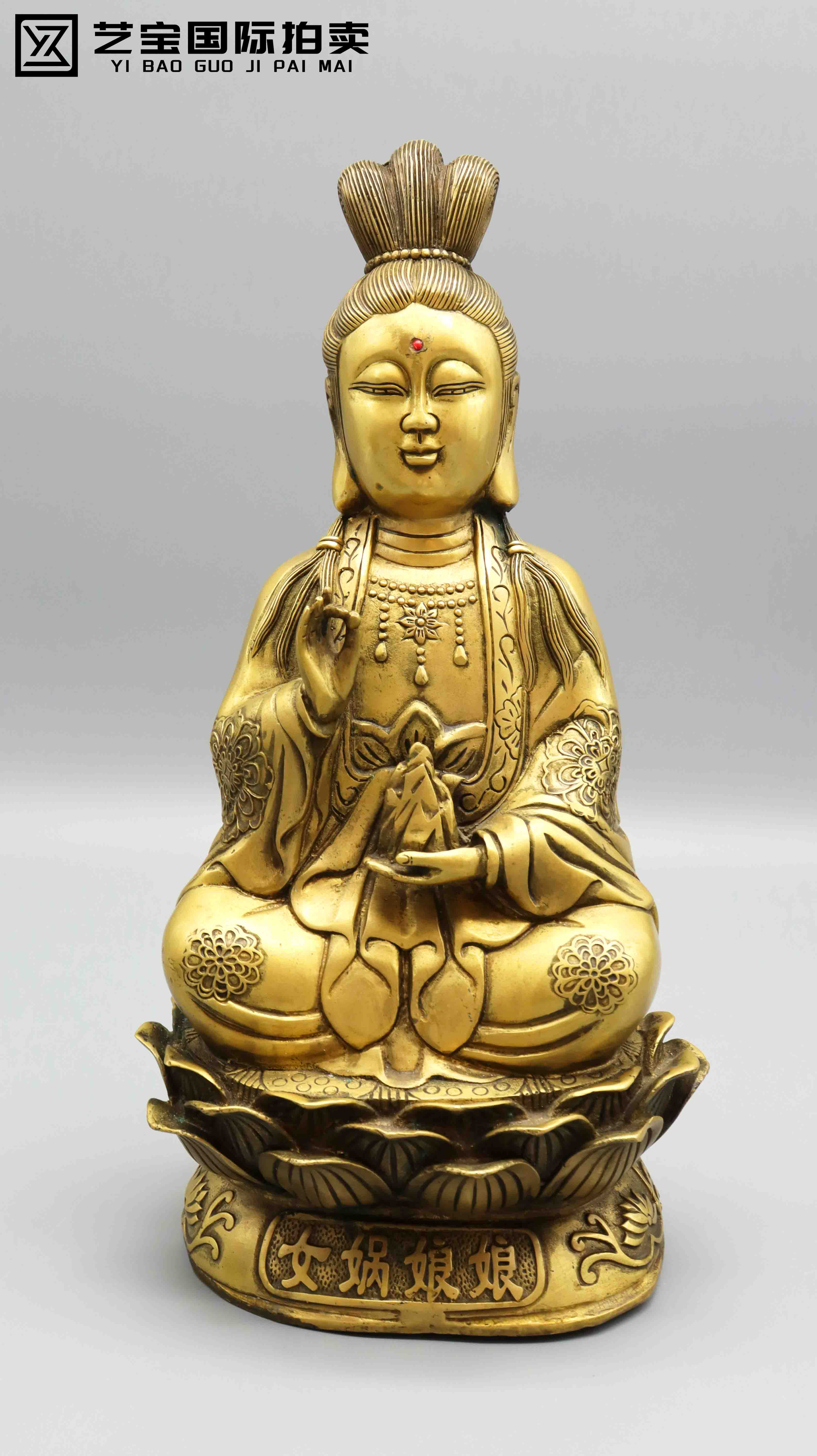 明代 女娲娘娘鎏金铜像 精品场.jpg