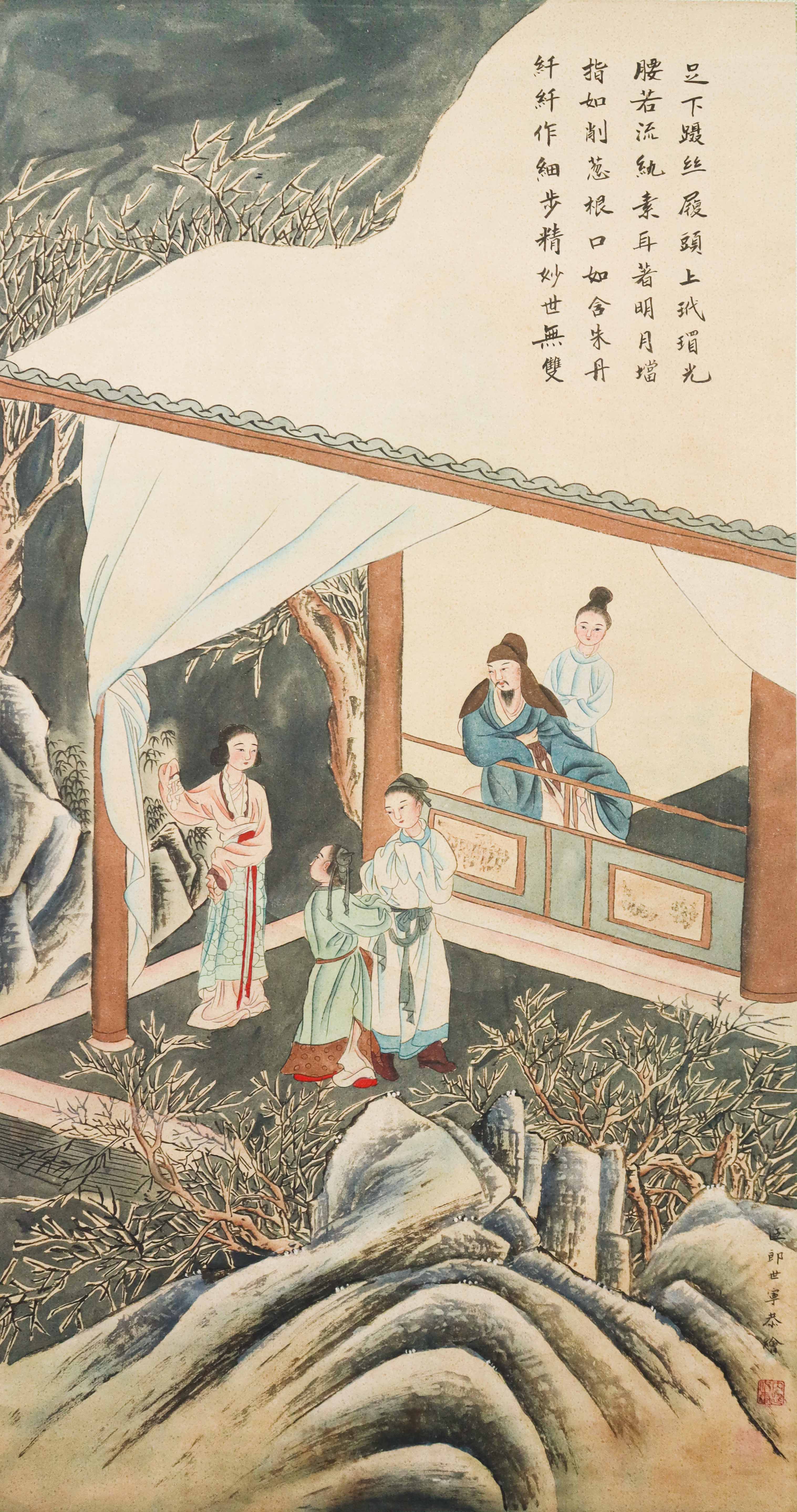 1028-清代郎世宁人物画-潘介林.jpg